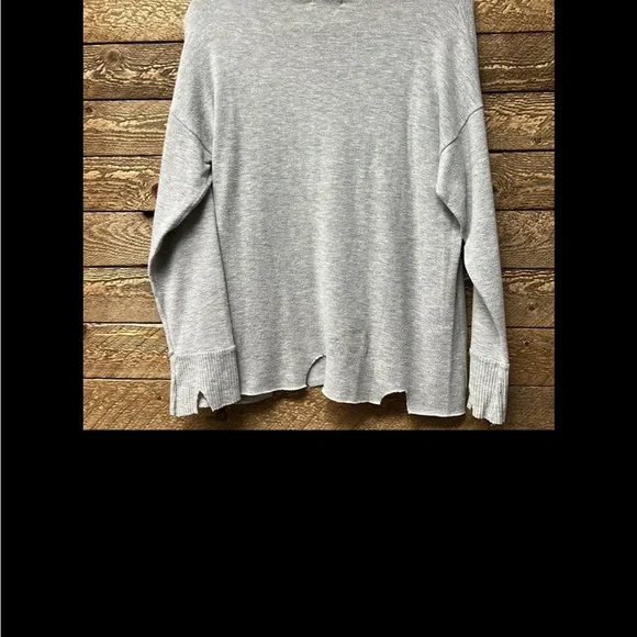 LNA Light Gray Tencel Blend Sweater — Size XS - Picture 7 of 7
